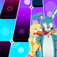 Toy Chica Piano Game Tiles