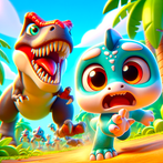 Merge And Clash | Dino Rampage