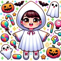 Cute Doll: Halloween Costume