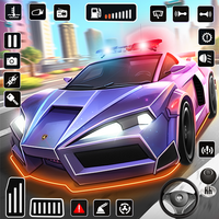 Police Car Kids Driving Game