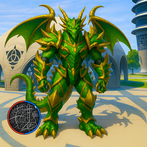 Dragon Robot Police Car Games