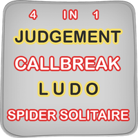 Judgement,Ludo,Spider:All In 1