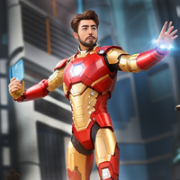 Iron Hero Man Iron Robot Games