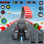 GT Tractor Stunts : Mega Ramp