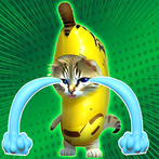 Banana Series: Cat Meme Happy