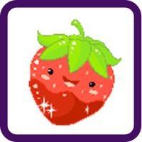 Kawaii Glitter Pixel Art