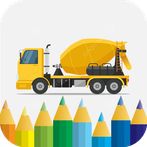Coloring Concrete Mixer Truck