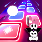my melody and kuromi Tiles Hop