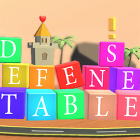 Defense Table TD 3D Cartoon