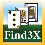 Brain Card Game - Find3x