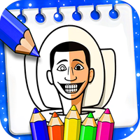 Skibidi Toilet Coloring Book