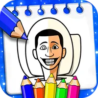 Skibidi Toilet Coloring Book