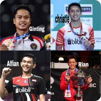 pemain badminton indonesia