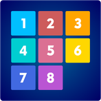 Sliding Puzzle Merge Numbers
