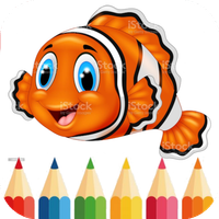 coloring clown fish