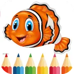 coloring clown fish