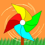 Blow Bubble and Waterwheel