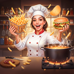 Potato Chips Food Factory Game
