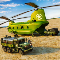 Army Cargo Transport Truck Sim