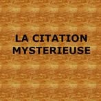 Citation mystérieuse
