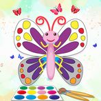Coloring Book Butterfly