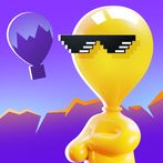 Balloon vs needle race