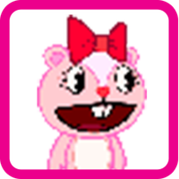 Happy Tree Pixel Art