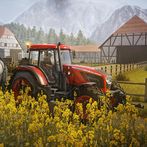 Riding a Tractor Simulator