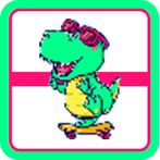 Dinosaur Pixel Coloring