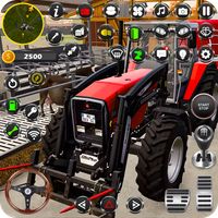 Village Farm Tractor Game Sim