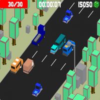 Blocky highway racing