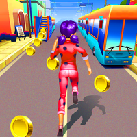 Lady Bug Subway Run Princess