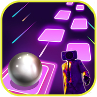 Cameraman Skibidi 3D Tiles hop