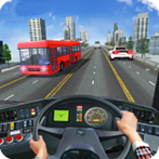 Modern City Bus Driving