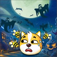 Haunted Halloween Survivor Dog