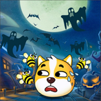 Haunted Halloween Survivor Dog