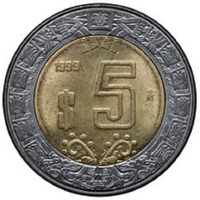 5 pesos
