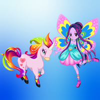 My Little Unicorn Dress Up