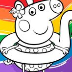 Peppo Piglet Coloring Game
