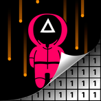 Sticker by Number. Color Games