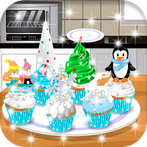 Winter cake cooking games