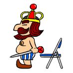 King and Chair