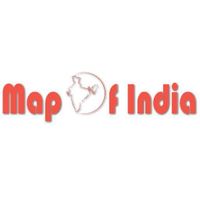 Map of India - States and Rive