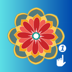 Mandala book: Color by number