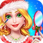 Christmas Girl Makeover Game -