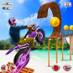 Tricky Moto Bike Trail Stunt