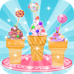 Ice cream dessert cooking game
