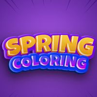 Spring coloring book