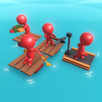 Stickman Raft