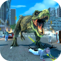 Angry Dino Smash City Rampage